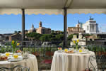 Elegante Hotel con fantastico panorama sul centro storico di Roma (Colosseo-Foro-Piazza Venezia)